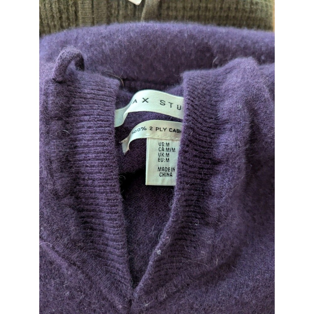 Lot Of 12 100% CASHMERE Sweaters Craft Cutter Lot Colors Brights 7 Lbs Upcycle - Picture 9 of 10